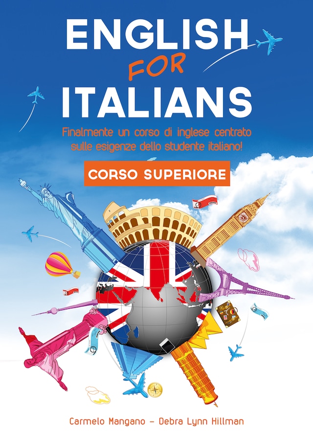 Book cover for Corso di inglese, English for Italians Corso Superiore