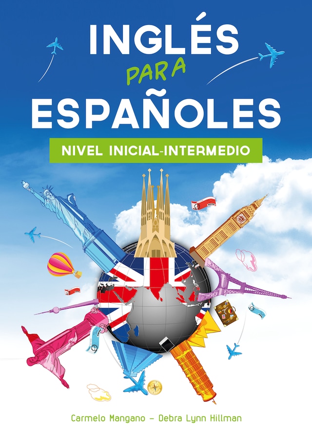 Portada de libro para Curso de Inglés para Españoles, Nivel Inicial-Intermedio