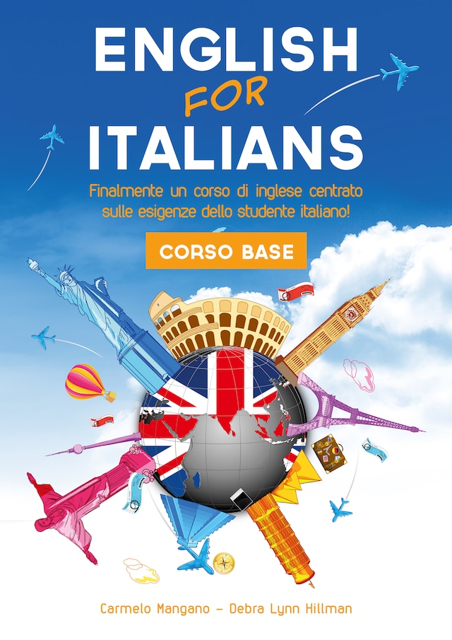 Book cover for Corso di Inglese, English for Italians Corso Base