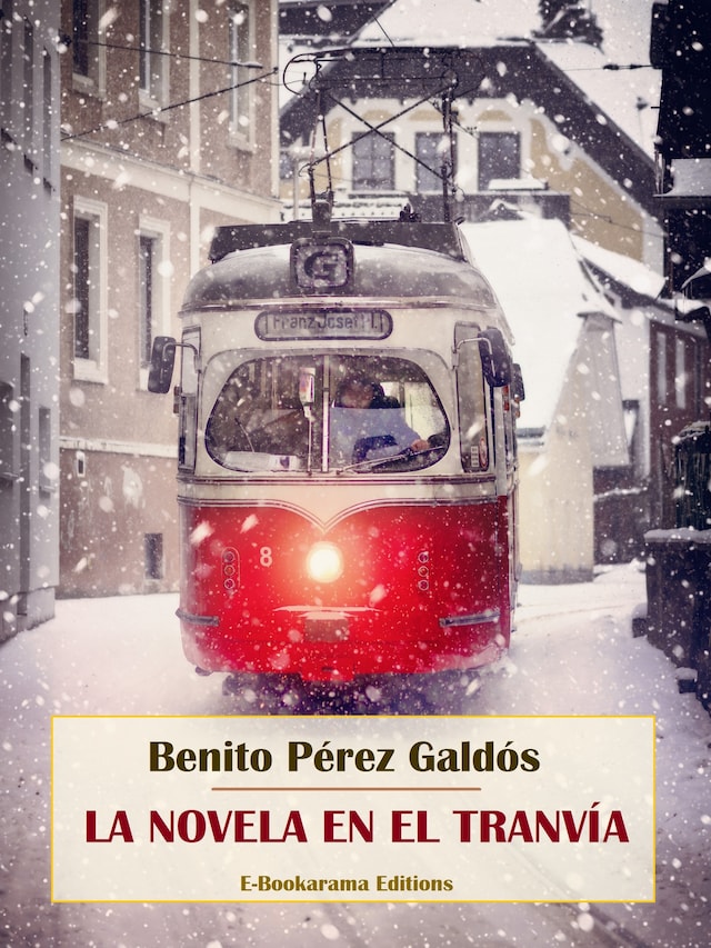 Book cover for La novela en el tranvía