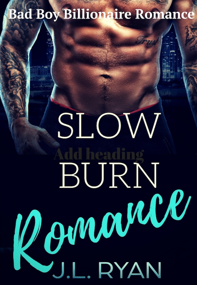 Book cover for Slow Burn Romance