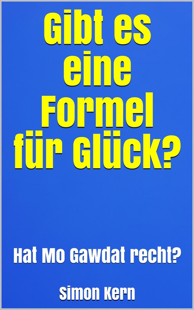 Buchcover für Gibt es eine Formel für Glück?