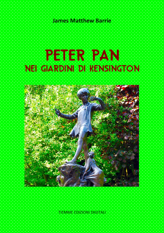 Couverture de livre pour Peter Pan nei giardini di Kensington