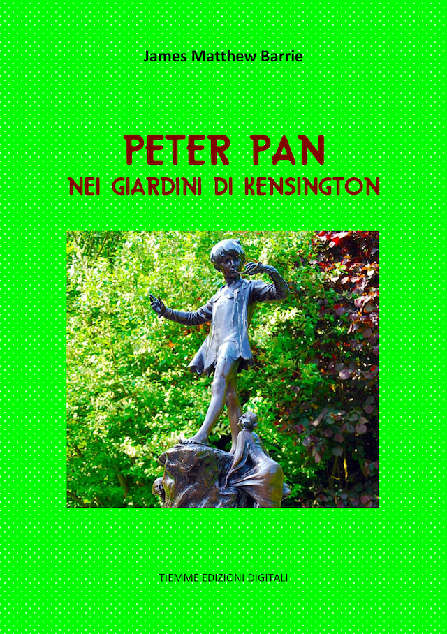 Copertina del libro per Peter Pan nei giardini di Kensington