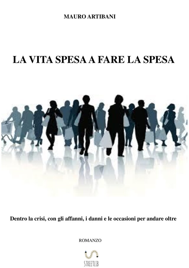 Book cover for La vita spesa a fare la spesa