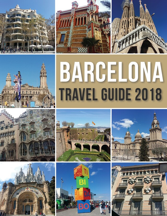 Okładka książki dla Barcelona Travel Guide 2018