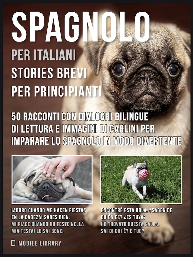 Book cover for Spagnolo Per Italiani (Stories Brevi Per Principianti)