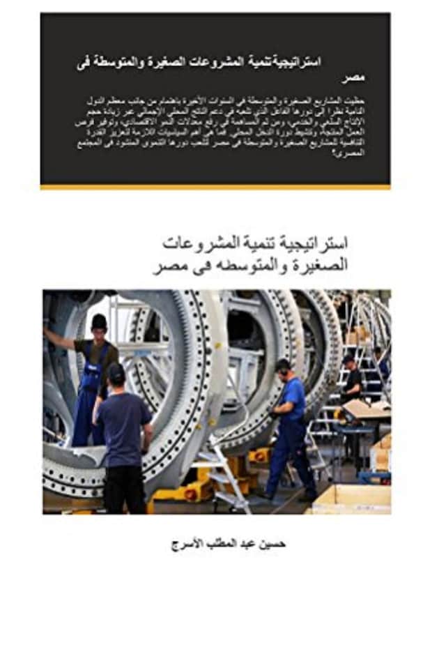 Copertina del libro per استراتيجية تنمية المشروعات الصغيرة والمتوسطة  فى مصر