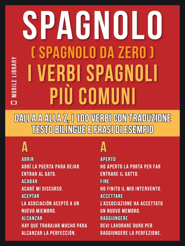 Bogomslag for Spagnolo ( Spagnolo da zero ) I Verbi Spagnoli Più Comuni