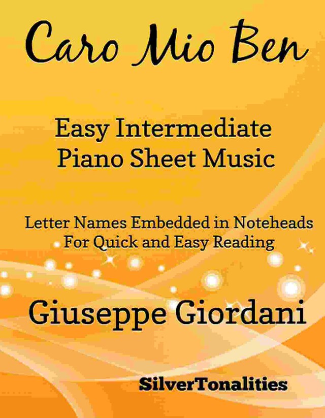 Caro Mio Ben Easy Intermediate Piano Sheet Music