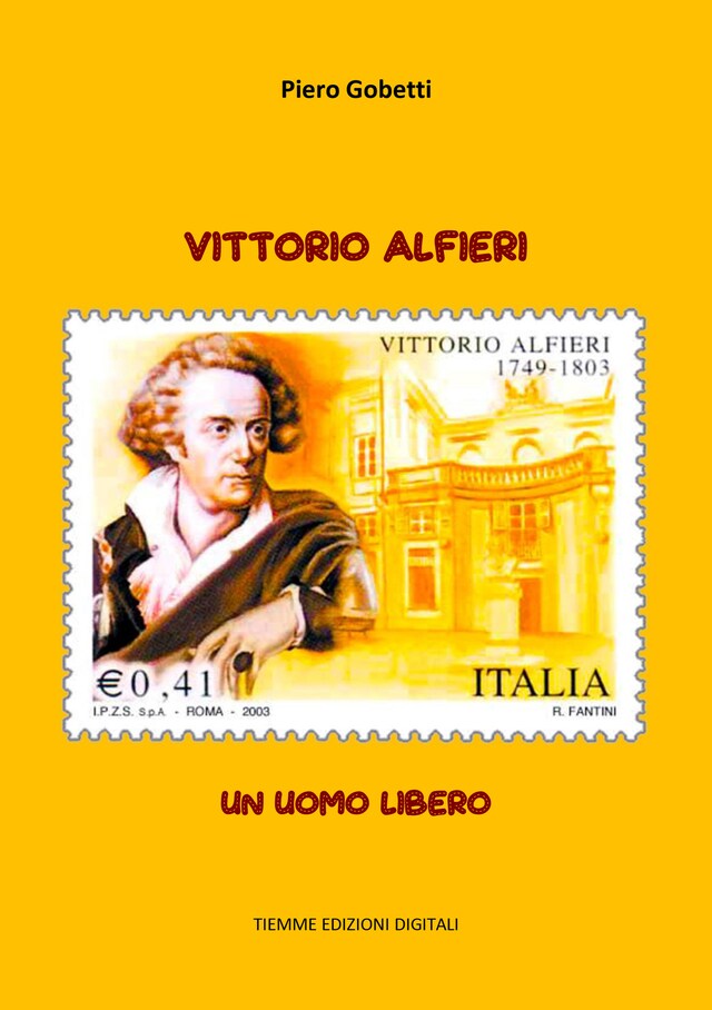 Book cover for Vittorio Alfieri