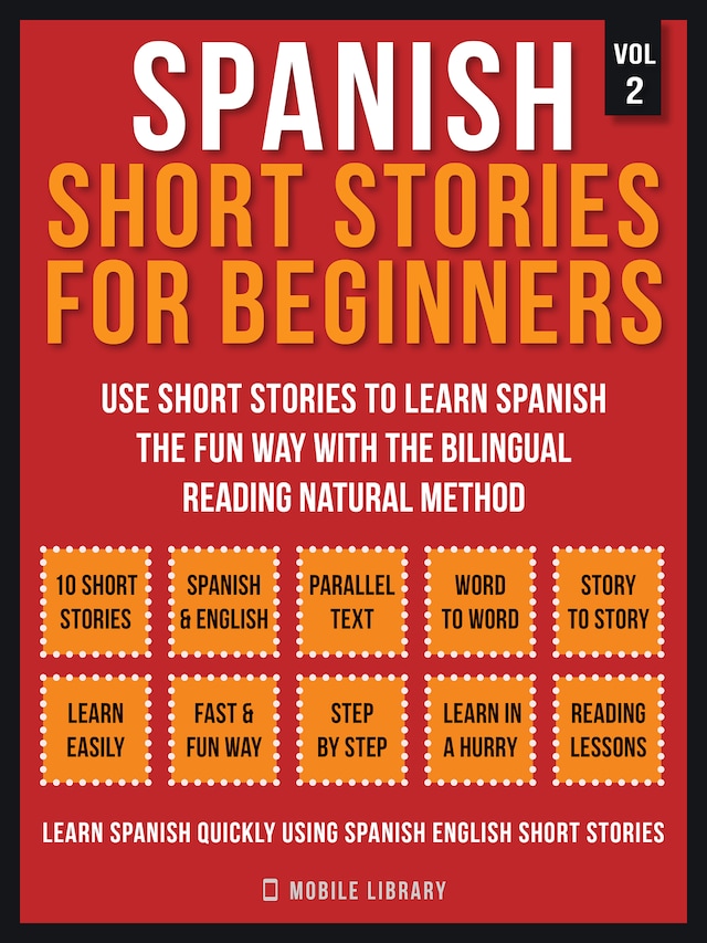 Book cover for Spanish Short Stories For Beginners (Vol 2)