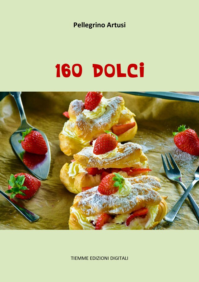 Copertina del libro per 160 Dolci