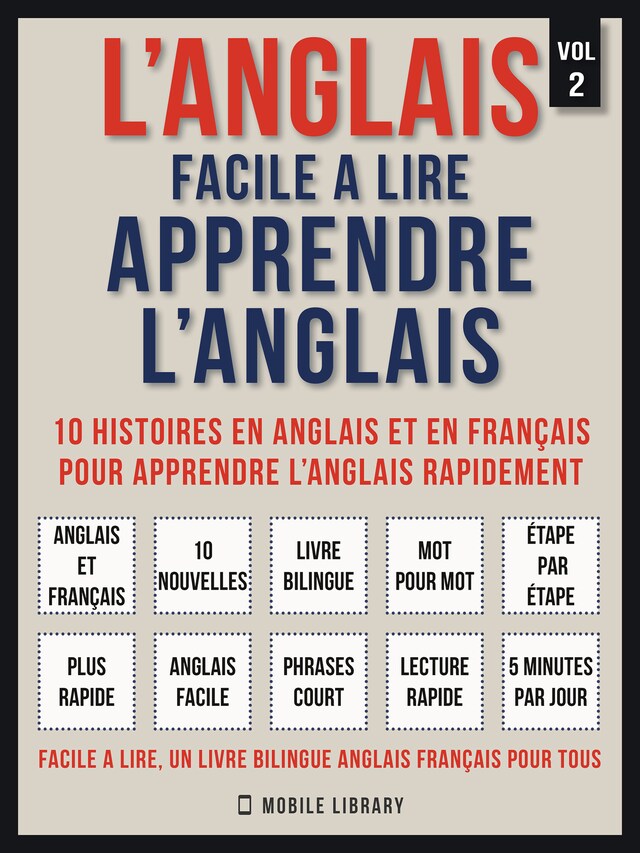 Book cover for L’Anglais facile a lire - Apprendre l’anglais (Vol 2)