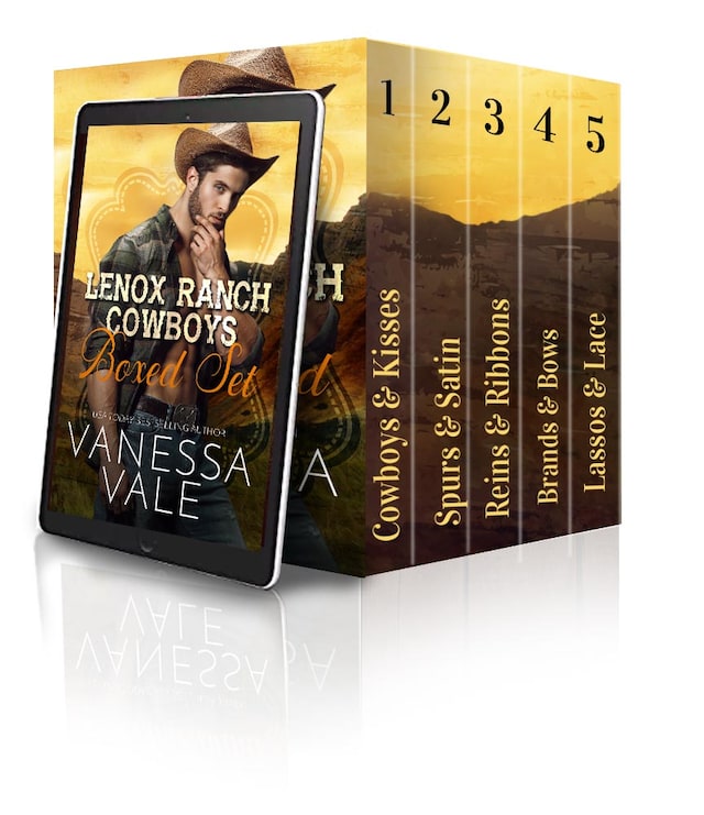 Lenox Ranch Cowboys: Complete Boxed Set - Books 1 - 5 Bokomslag for Lenox Ranch Cowboys: Complete Boxed Set - Books 1 - 5
