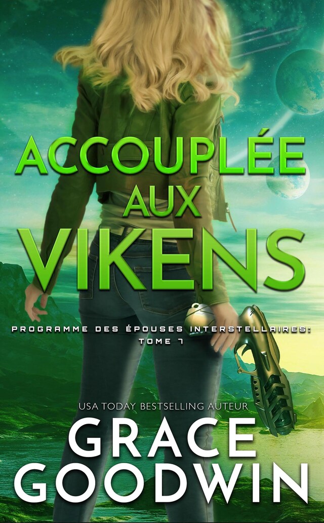 Portada de libro para Accouplée aux Vikens