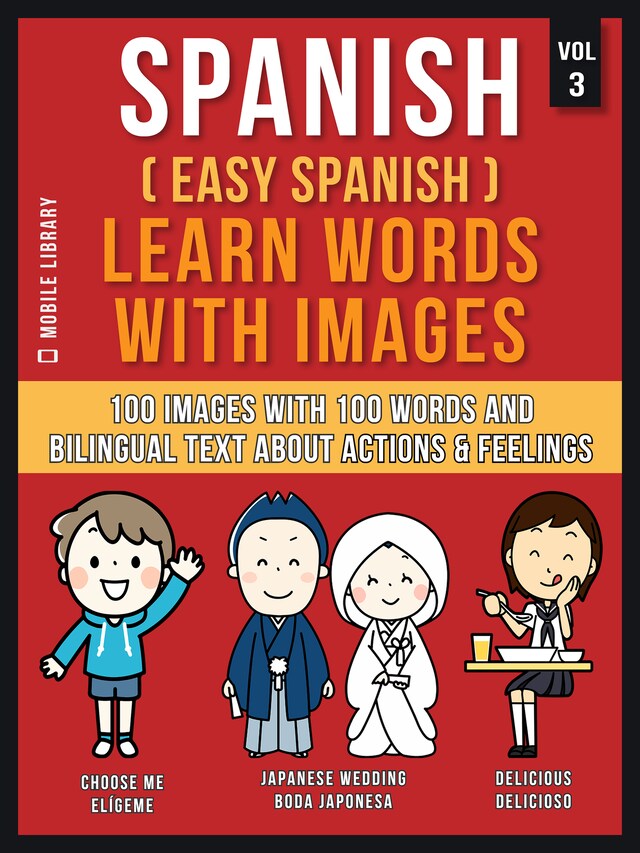 Book cover for Spanish ( Easy Spanish ) Learn Words With Images (Vol 3)