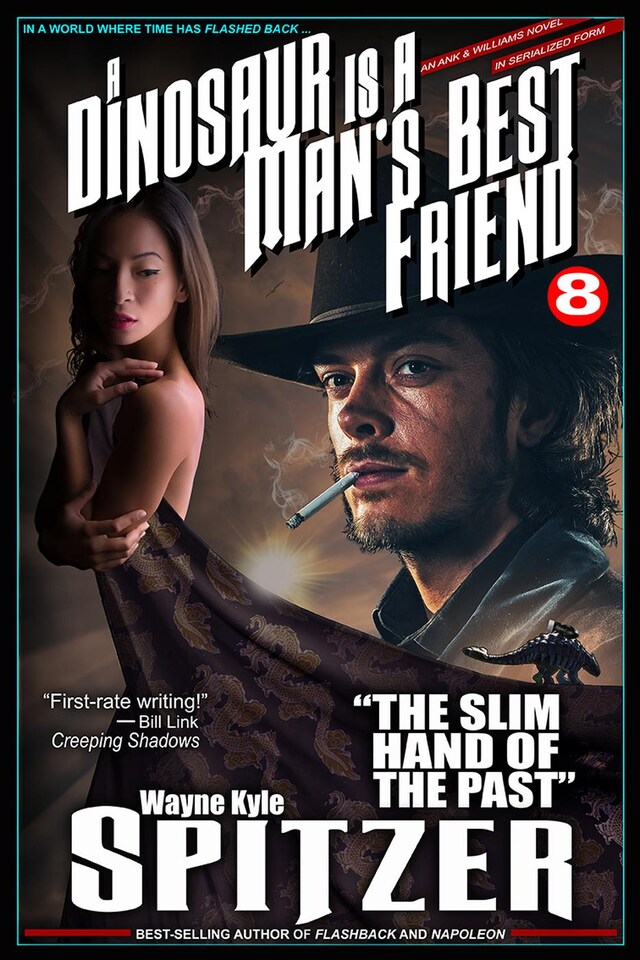 Buchcover für A Dinosaur Is A Man's Best Friend 8: "The Slim Hand of the Past"