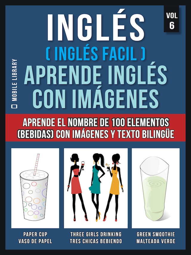 Boekomslag van Inglés ( Inglés Facil ) Aprende Inglés con Imágenes (Vol 6)