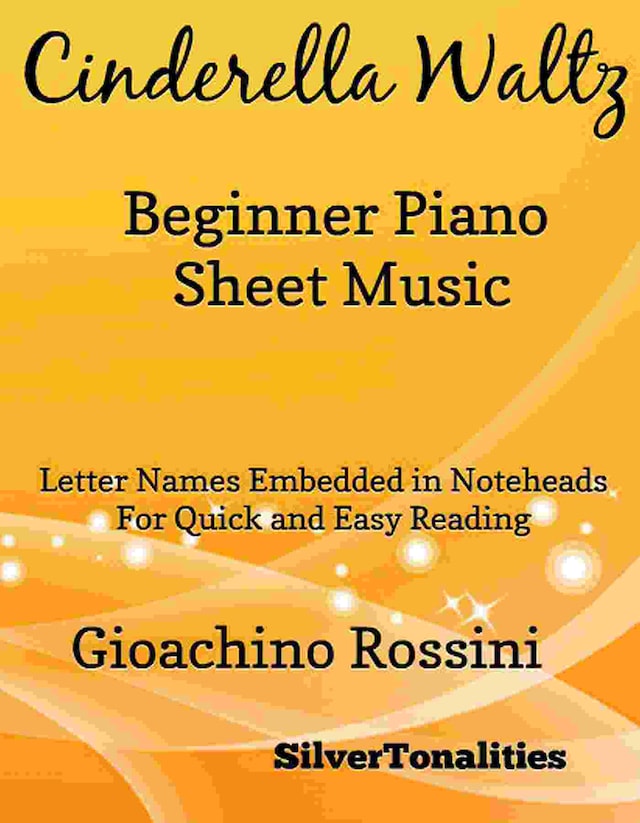 Cinderella Waltz Beginner Piano Sheet Music