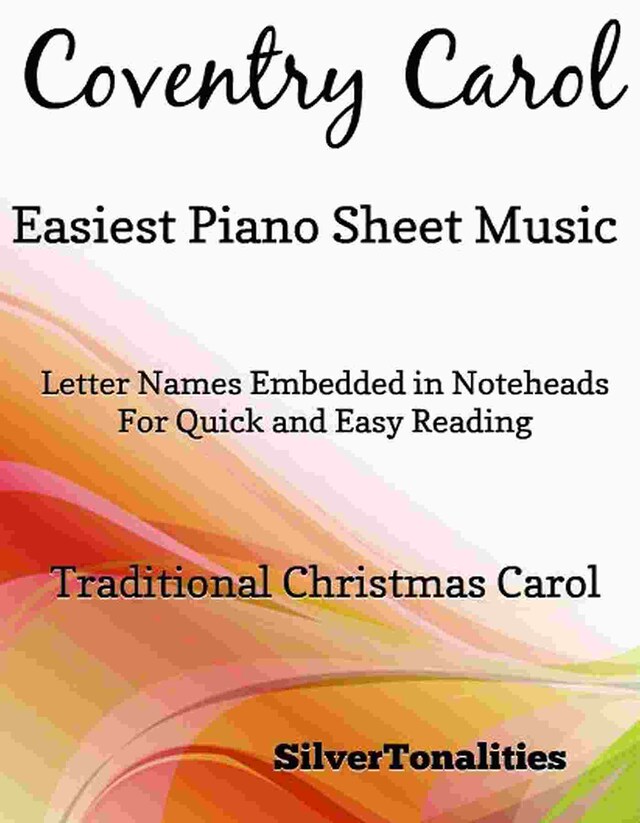 Coventry Carol Easiest Piano Sheet Music