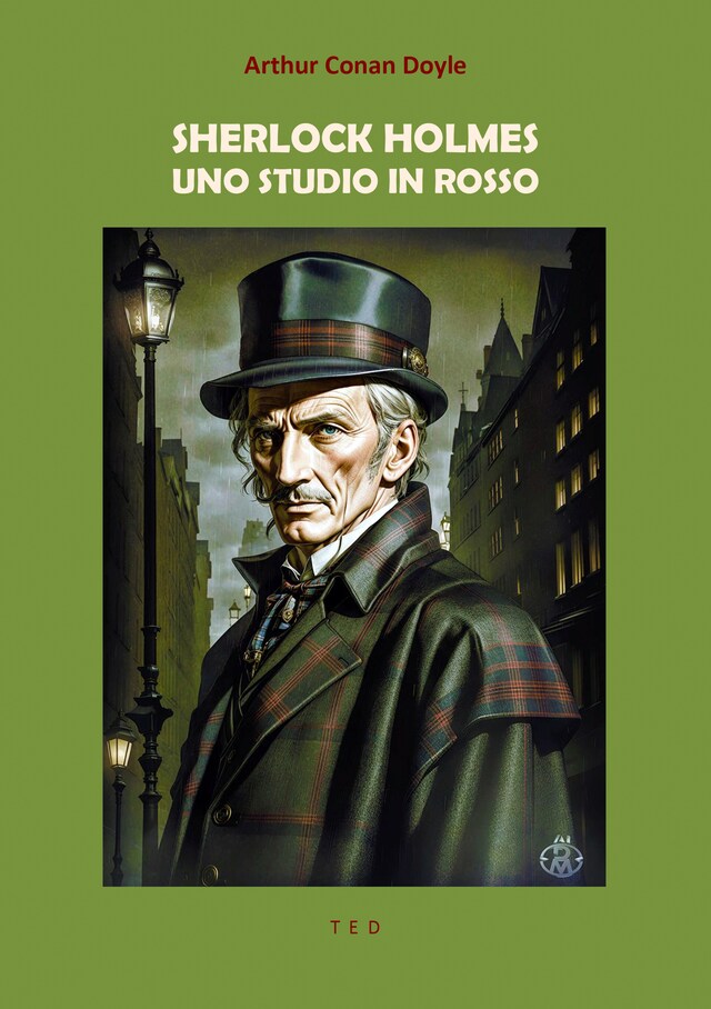 Book cover for Sherlock Holmes. Uno studio in rosso