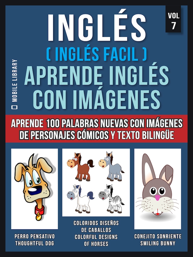 Boekomslag van Inglés ( Inglés Facil ) Aprende Inglés con Imágenes (Vol 7)