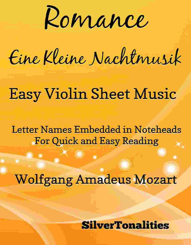 Romance Eine Kleine Nachtmusik Easy Violin Sheet Music