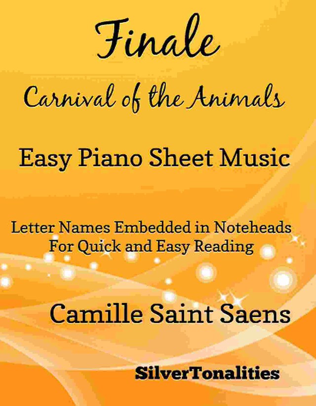 Finale Carnival of the Animals Easy Piano Sheet Music