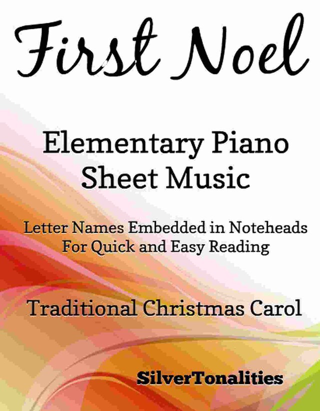 First Noel Elementary Piano Sheet Music