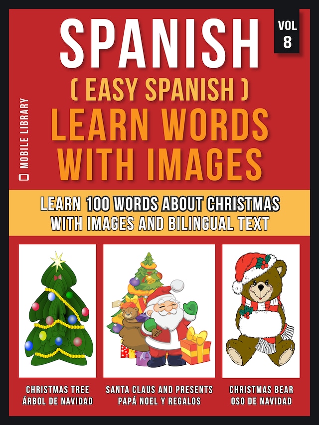 Book cover for Spanish ( Easy Spanish ) Learn Words With Images (Vol 8)