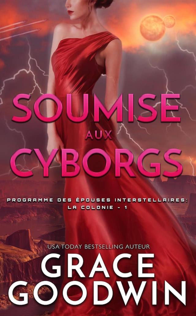 Book cover for Soumise aux cyborgs