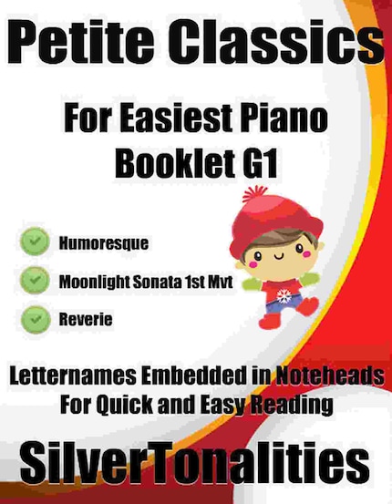 Petite Classics for Easiest Piano Booklet G1 bookCoverFor
