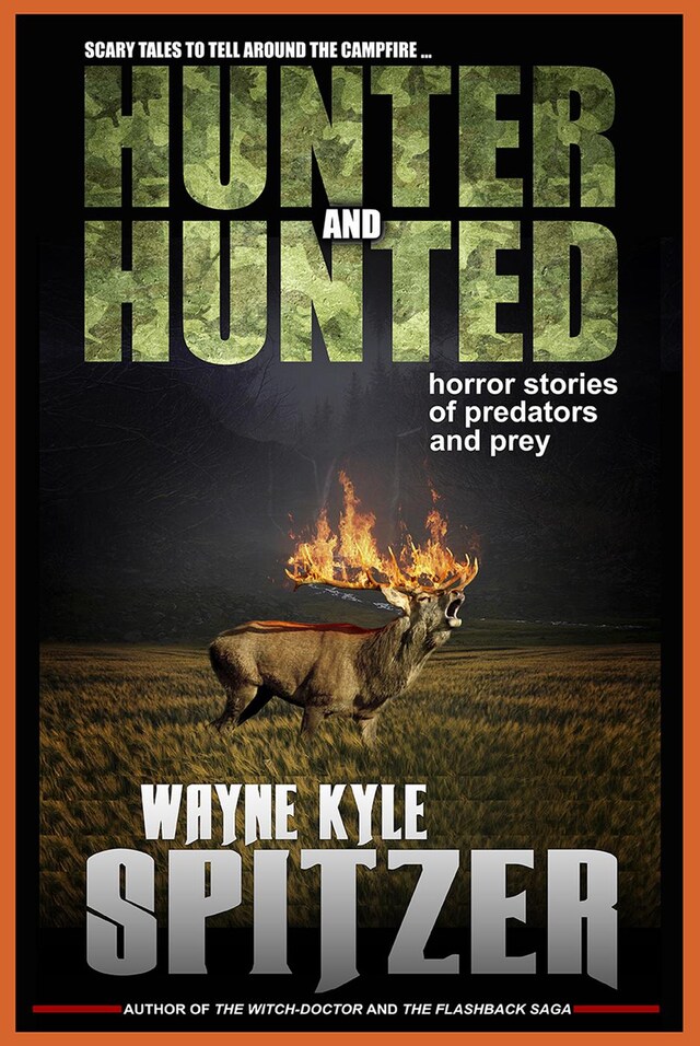 Portada de libro para Hunter and Hunted: Horror Stories of Predators and Prey