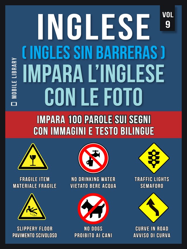 Okładka książki dla Inglese ( Ingles Sin Barreras ) Impara L’Inglese Con Le Foto (Vol 9)