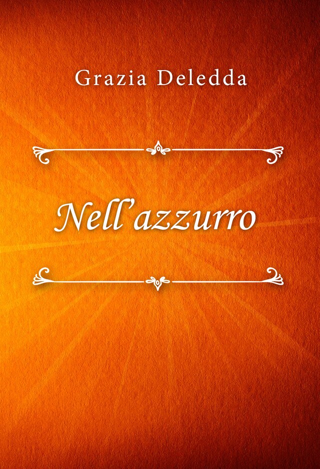 Book cover for Nell'azzurro