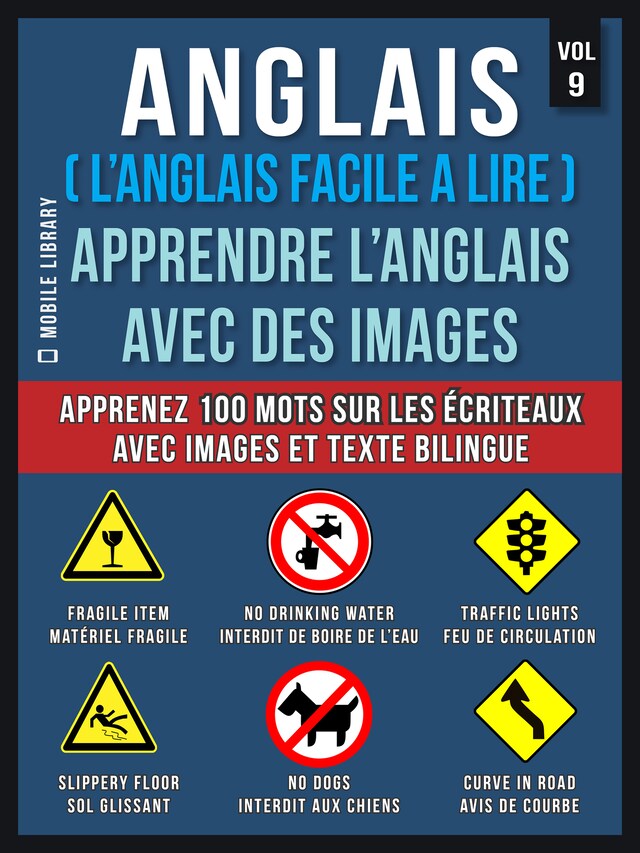 Portada de libro para Anglais ( L’Anglais facile a lire ) - Apprendre L’Anglais Avec Des Images (Vol 9)