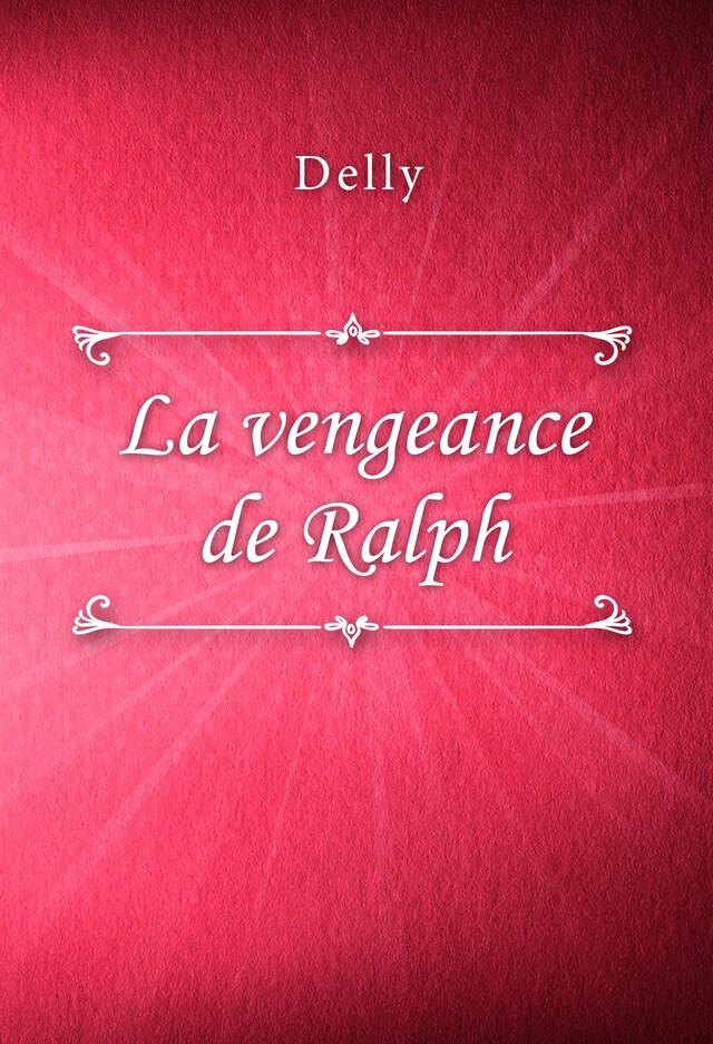 Book cover for La vengeance de Ralph