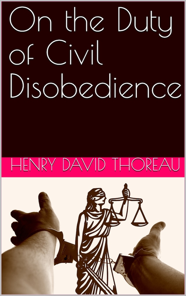 Boekomslag van On the Duty of Civil Disobedience