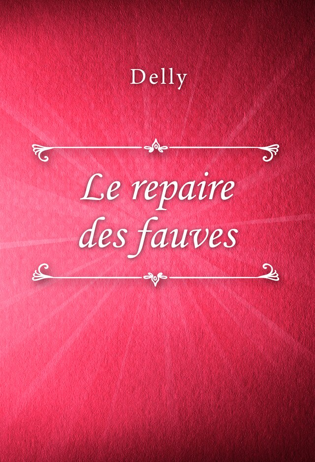 Portada de libro para Le repaire des fauves