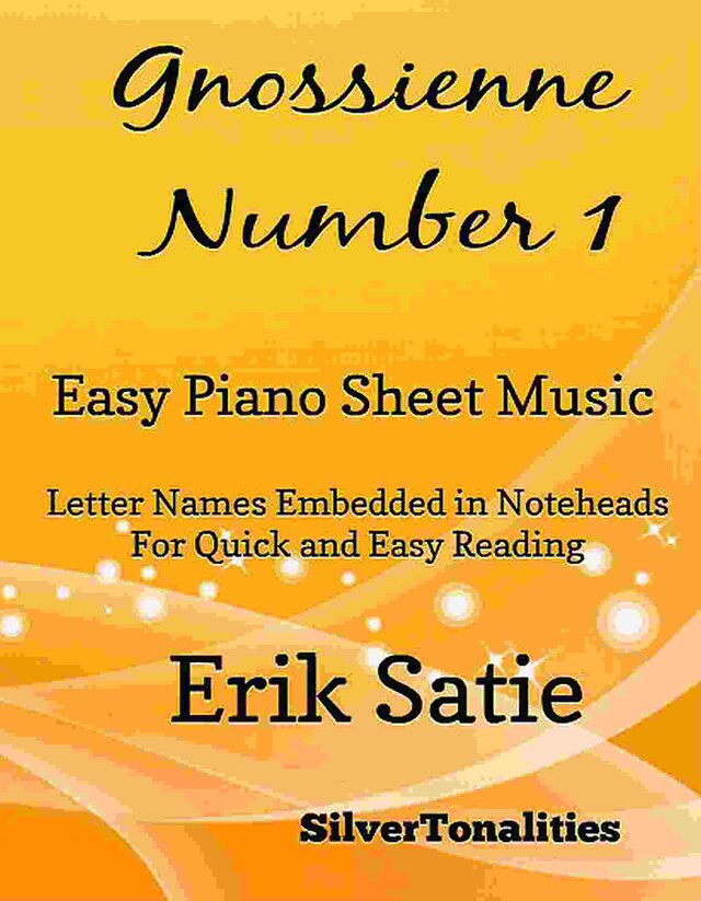 Gnossienne Number 1 Easy Piano Sheet Music