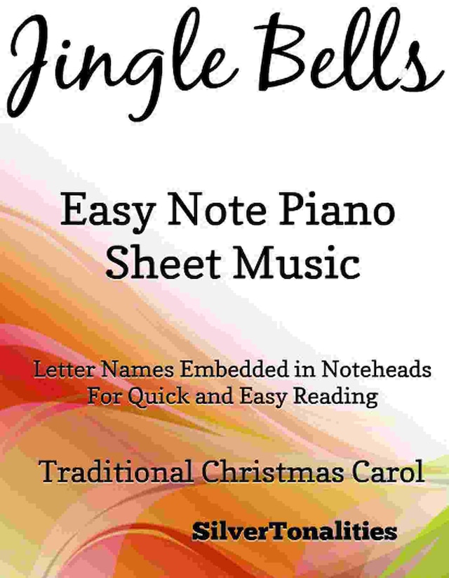 Book cover for Jingle Bells Easy Piano Sheet Music