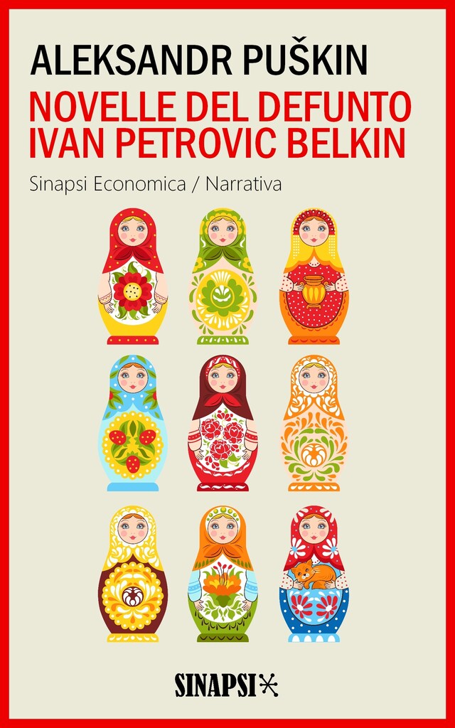 Book cover for Novelle del defunto Ivan Petrovič Belkin
