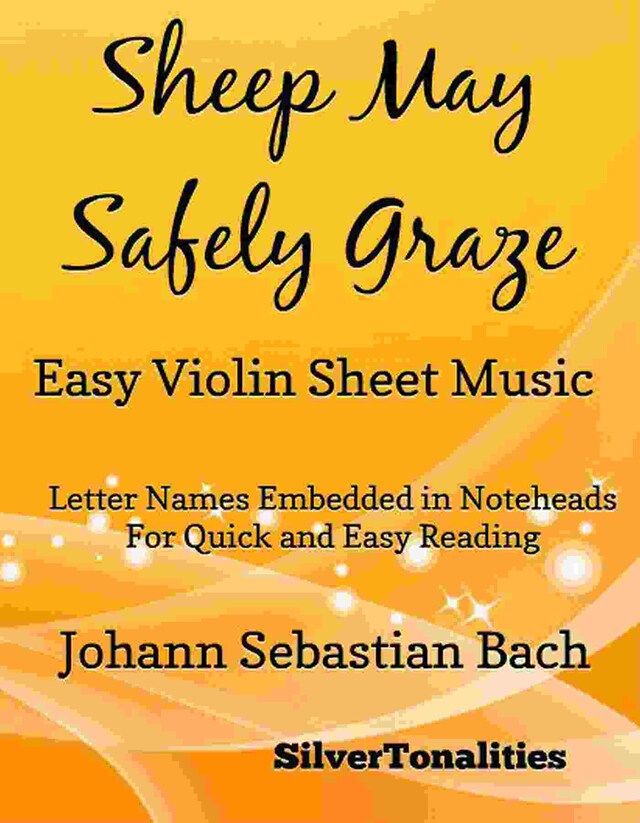 Sheep May Safely Graze Easy Violin Sheet Music