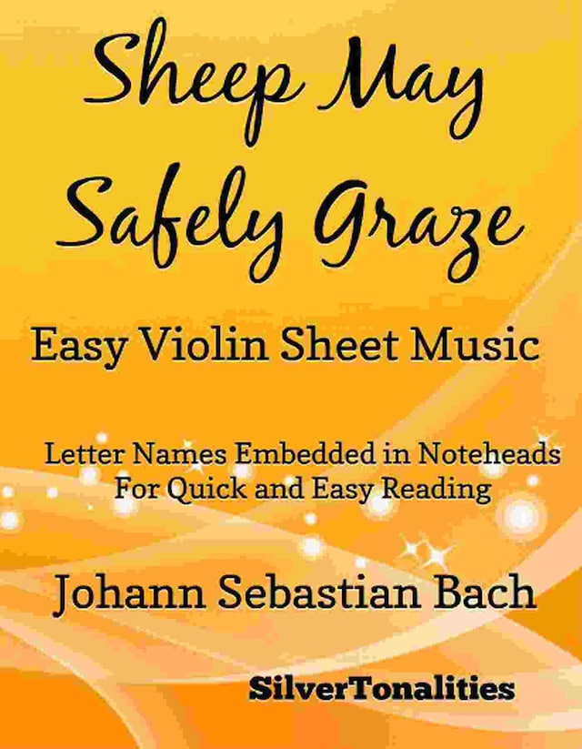 Sheep May Safely Graze Easy Violin Sheet Music