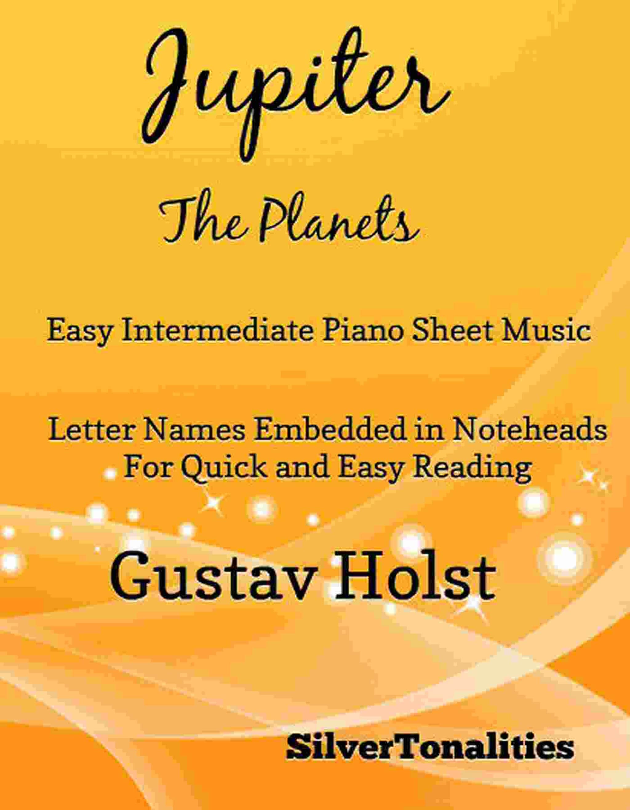 Jupiter the Planets Easy Intermediate Piano Sheet Music ilmaiseksi