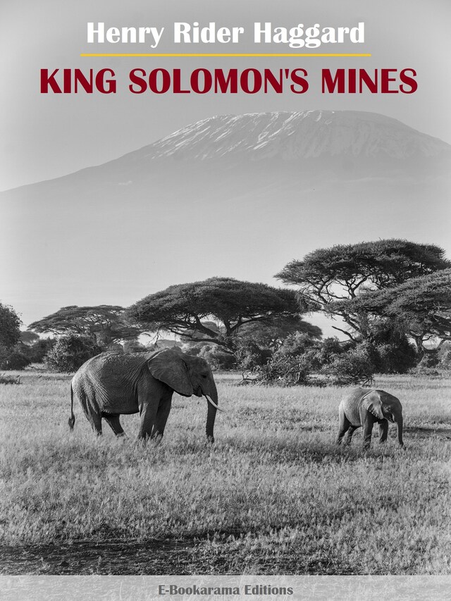 Kirjankansi teokselle King Solomon’s Mines