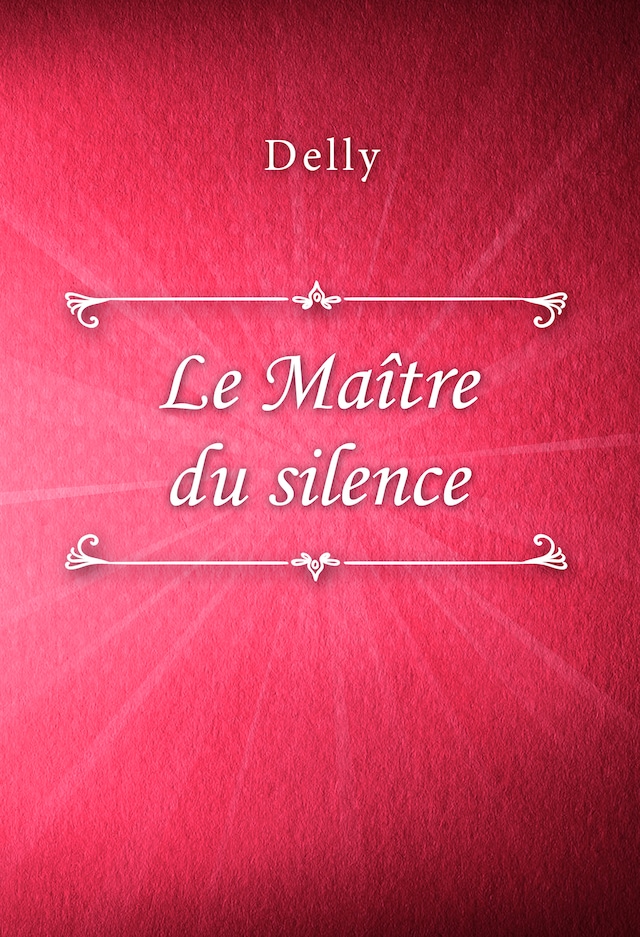 Book cover for Le Maître du silence