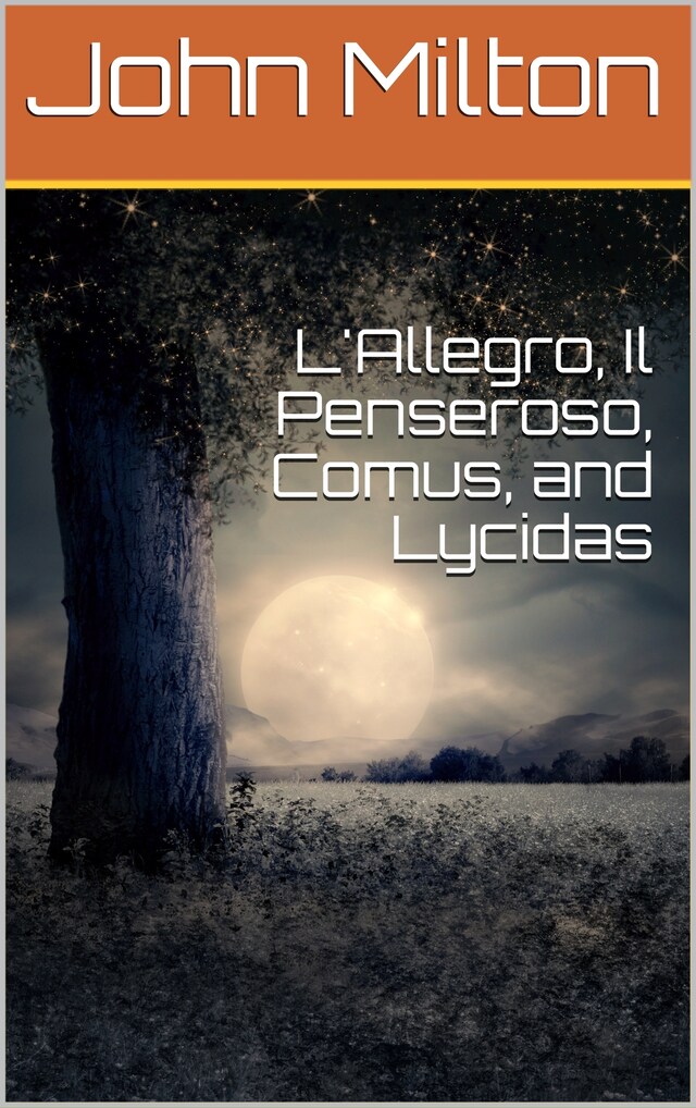 Book cover for L'Allegro, Il Penseroso, Comus, and Lycidas