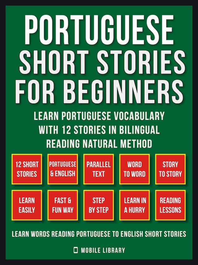 Book cover for Portuguese Short Stories For Beginners (Vol 1)